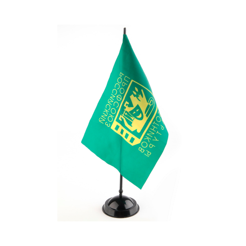 Флажок шелковый однослойный