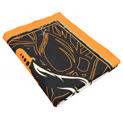 Плед флисовый с двухсторонней полной запечаткой