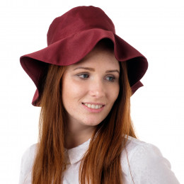 Панама с широкими полями из бязи без нанесения