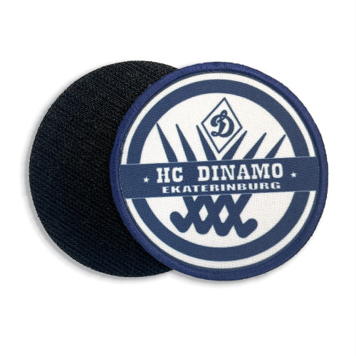 Шеврон печатный с обметкой