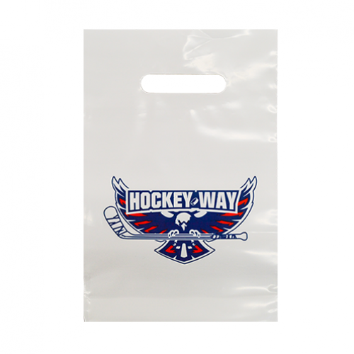 Пакет белый, с печатью (2+0)