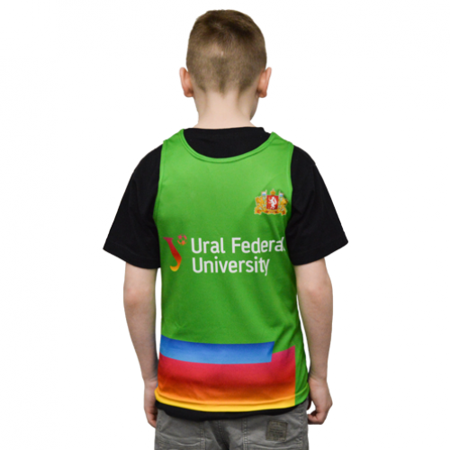 Манишка-майка футбольная детская, материал: прима