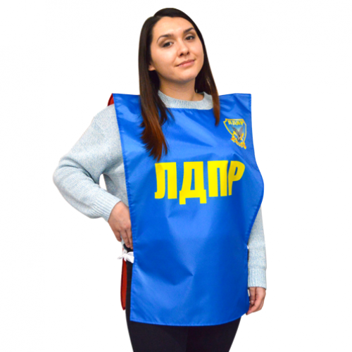 Накидка с полной запечаткой, материал: дюспо