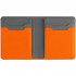 Картхолдер с отделением для купюр Dual, оранжевый