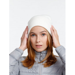 Шапка Urban Flow, молочно-белая