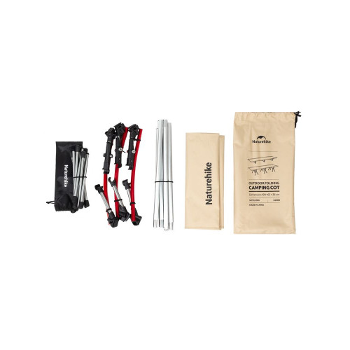 Раскладушка туристическая XJC04, бежевая