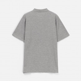 Рубашка поло унисекс Tervise, серый меланж