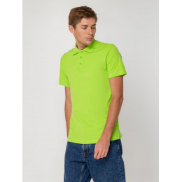 Рубашка поло мужская Virma Light, зеленое яблоко