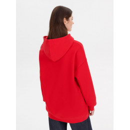 Худи оверсайз унисекс Outshine, красное