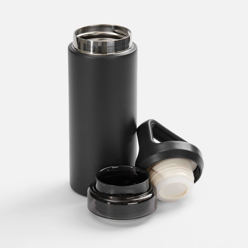 Термостакан Leval с ситечком, черный