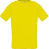 Футболка унисекс Sporty 140, лимонно-желтая
