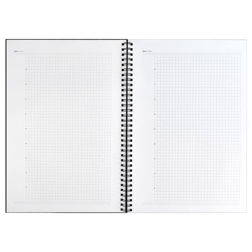 Ежедневник Notera Maxi, недатированный, черный