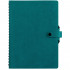 Ежедневник Strep Front на заказ, недатированный, бирюзовый