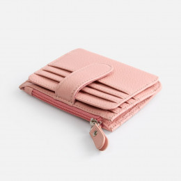 Картхолдер на молнии Unison, розовый