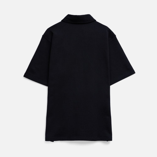 Рубашка поло унисекс Tiimi, черная