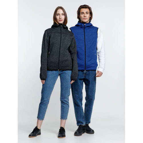 Куртка с капюшоном унисекс Gotland, черная