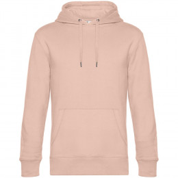 Толстовка с капюшоном унисекс King, розовая