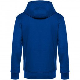 Толстовка с капюшоном унисекс King, ярко-синяя