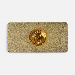 Значок Sanga Matto, золотистый глянцевый