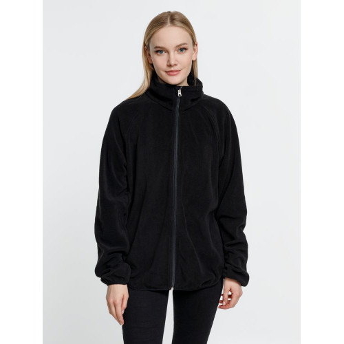 Куртка флисовая унисекс Fliska, черная