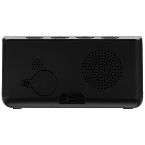 Станция беспроводной зарядки с часами Electron, ver.2, черная