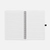 Блокнот на пружине Stone Line, белый
