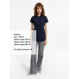 Рубашка поло женская Virma Premium Lady, темно-синяя