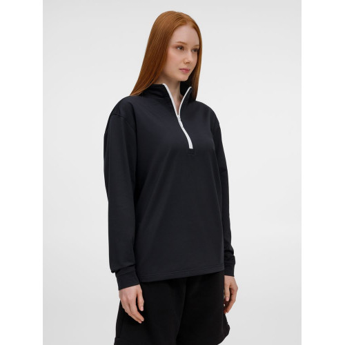 Свитшот на молнии Morfiss, черный