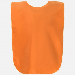 Манишка Member, оранжевая с белым