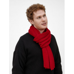 Шарф Nobilis Mono, красный