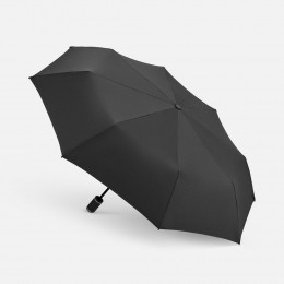 Зонт складной AOC Mini с цветными спицами, серый