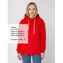 Толстовка с капюшоном Unit Kirenga Heavy, красная