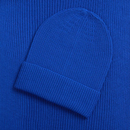 Шарф Nobilis Mono, ярко-синий