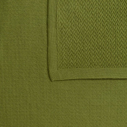 Плед Ornato, зеленый (лавровый)