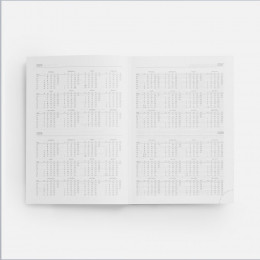 Ежедневник Nebraska, недатированный, зеленый