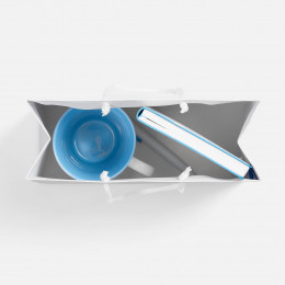 Набор White Shall Simple, голубой