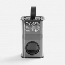 Bluetooth-колонка с подсветкой Groove, серая