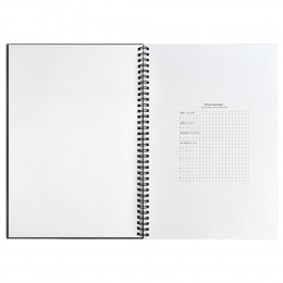 Ежедневник Notera, недатированный, серый