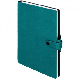 Ежедневник Strep Front на заказ, недатированный, бирюзовый