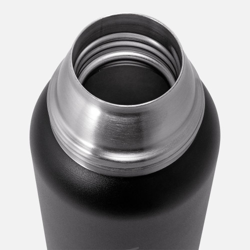 Термос Relaxika 1000 со стикерпаком, черный