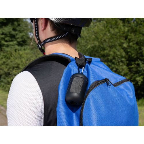 Охлаждающее полотенце Narvik в силиконовом чехле, черное