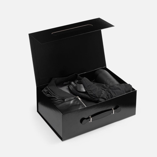 Коробка складная Holdfold, L, черная