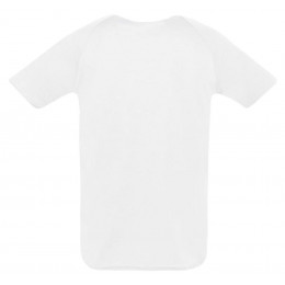 Футболка унисекс Sporty 140, белая
