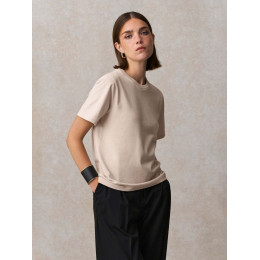 Футболка женская Legend Women, бежевая (льняная)