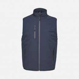 Жилет софтшелл унисекс Falcon BW, синий