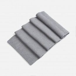 Шарф Nordkyn, светло-серый меланж