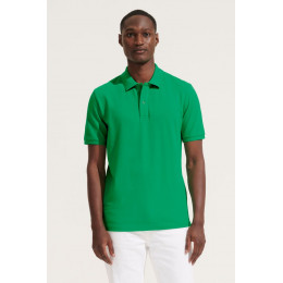 Рубашка поло унисекс Pegase, темно-серая (графит)