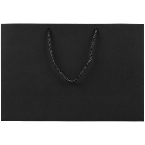 Пакет бумажный Ample Thin M, черный