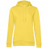 Толстовка с капюшоном женская BNC Inspire (Organic), желтая