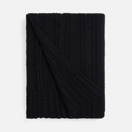 Плед Remitti, черный